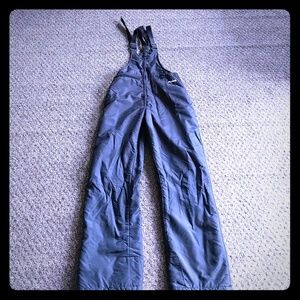 SkiGear snow pants bibs overalls ski black XL
